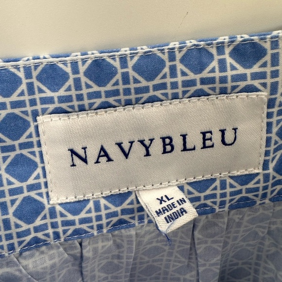 NAVYBLEU X Design Darling Jetties Cane Print Dress Size XL - Picture 3 of 5